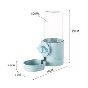 automatic hanging feeder & waterer assembly