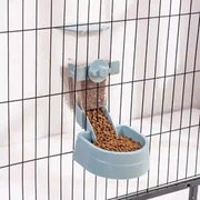automatic hanging feeder & waterer assembly