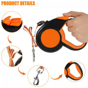 durable adjustable rope for small large dogs leash
