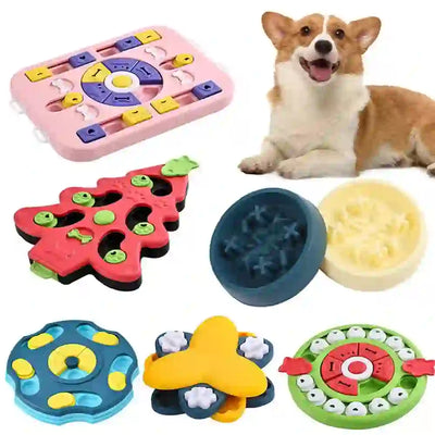 puzzle food dispenser for dogs

