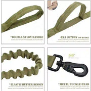 durable tactical dog collar leash set smart