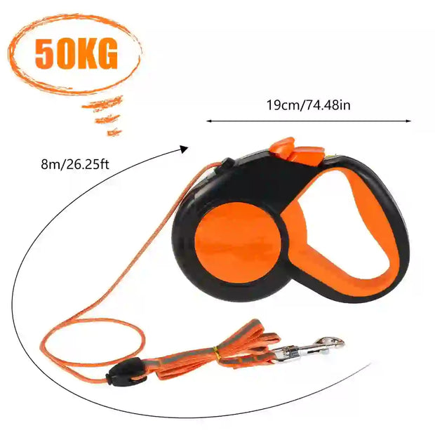 durable adjustable rope for small large dogs leash