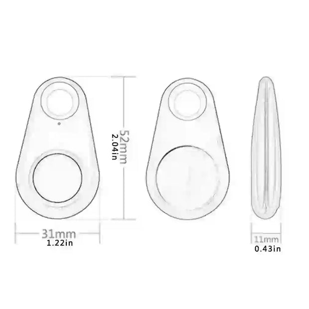 mini gps mobile bluetooth 5.0 tracker
