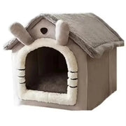 All-Season Pet House – Washable, Detachable Bed for Cats & Dogs