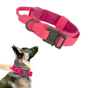 durable tactical dog collar leash set smart