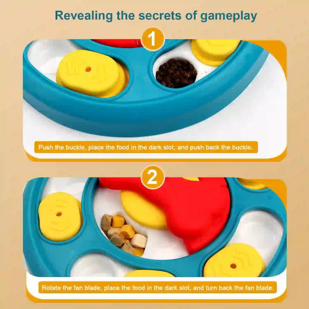 dog enrichment puzzle feeder

