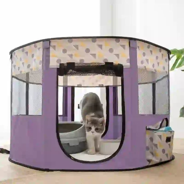 foldable pet tent bed
