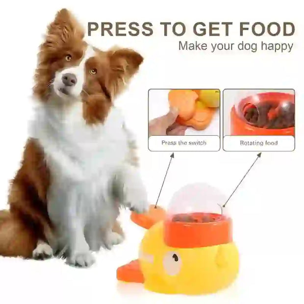 duck feeder puzzle toy
