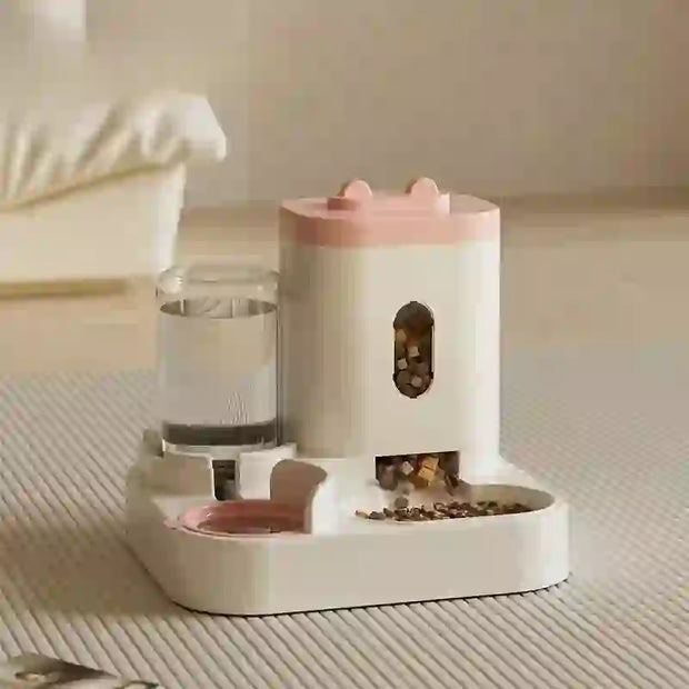 anti-spill water fountain for pets brand

