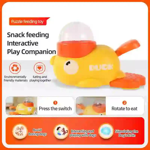 duck feeder puzzle toy
