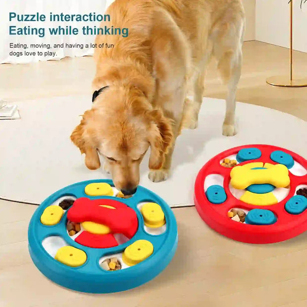 dog enrichment puzzle feeder
