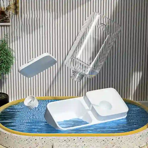 transparent automatic feeder dispenser

