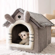 Foldable Warm Pet Bed – For Small & Medium Pets