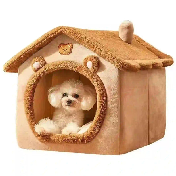 cozy indoor pet tent bed chair
