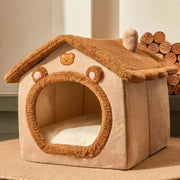 Foldable Warm Pet Bed – For Small & Medium Pets