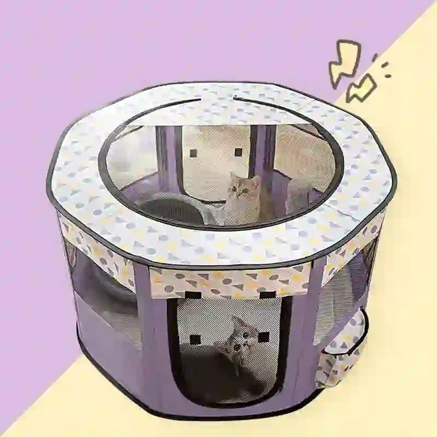 foldable pet tent bed
