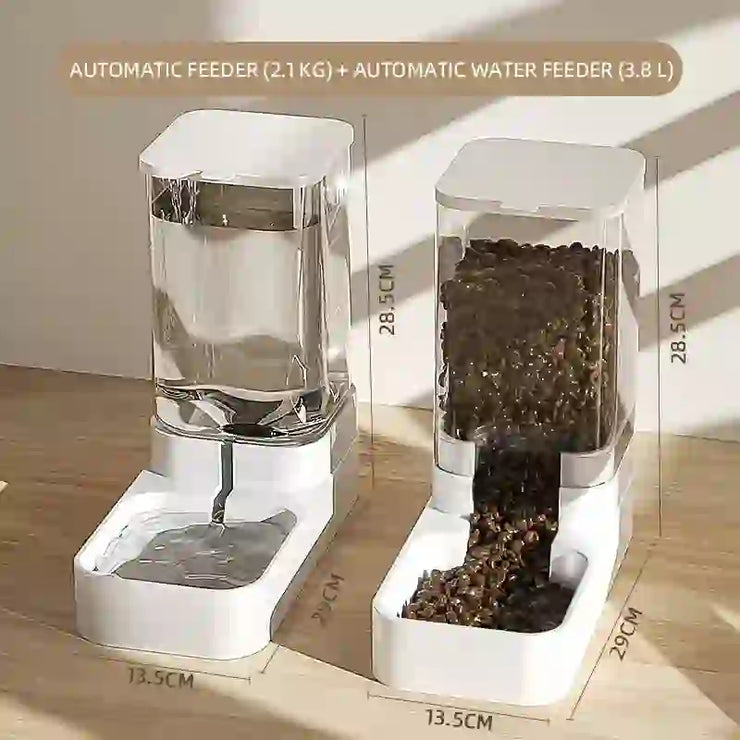 transparent automatic feeder dispenser
