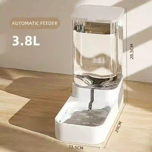 transparent automatic feeder dispenser
