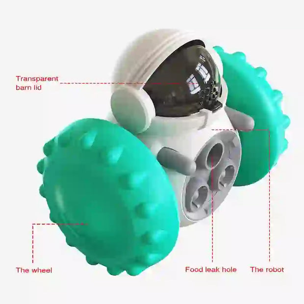 food dispenser puzzle feeder for dogs cats
