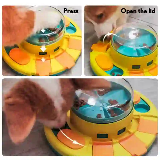interactive puzzle feeders
