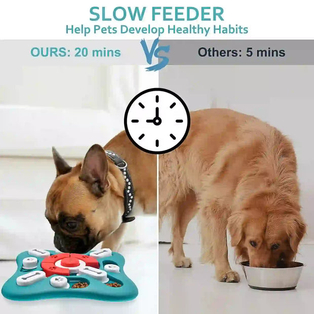 interactive dog puzzle
