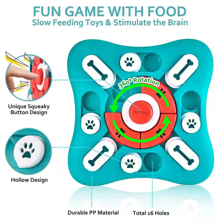 interactive dog puzzle
