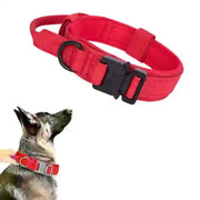 durable tactical dog collar leash set smart