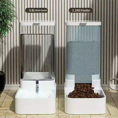 transparent automatic feeder dispenser

